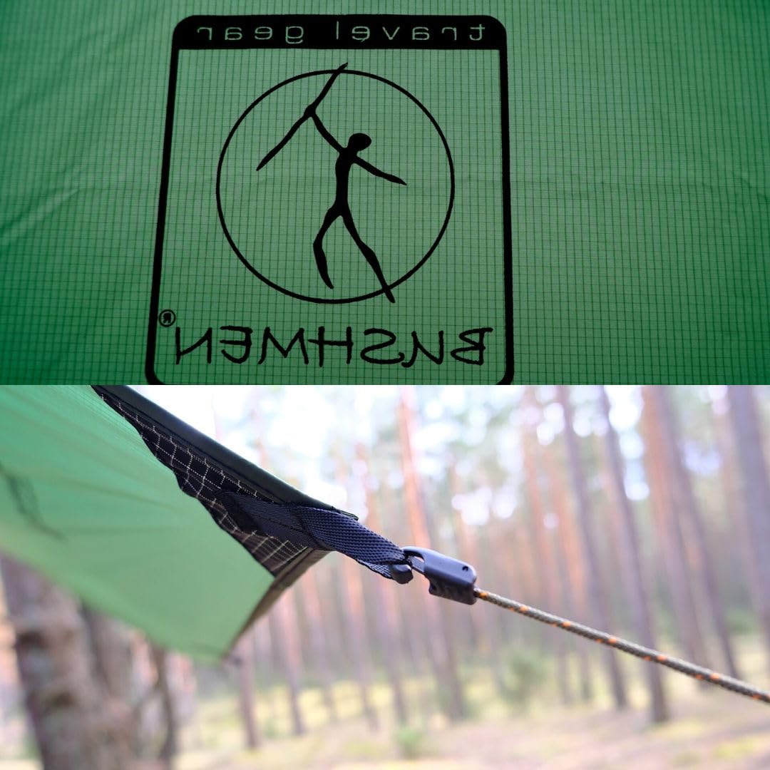 BUSHMEN travel gear ultralight タープ 2x3 BUSHMEN Tarp ULTRALIGHT | 宗像山道具店 by GRIPS